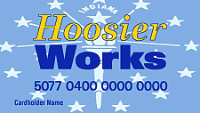 Indiana Hoosier Works Card
