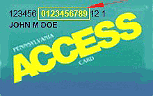 Pennsylvania Access Card