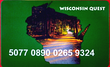 Wisconsin Quest Card